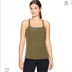 Workout tank- built in bra